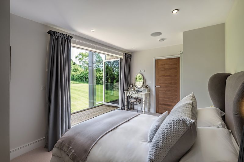 Guest Bedroom Shades Interiors Bedroom Bespoke Curtains,Silent Gliss,Bifold Doors,Textiles