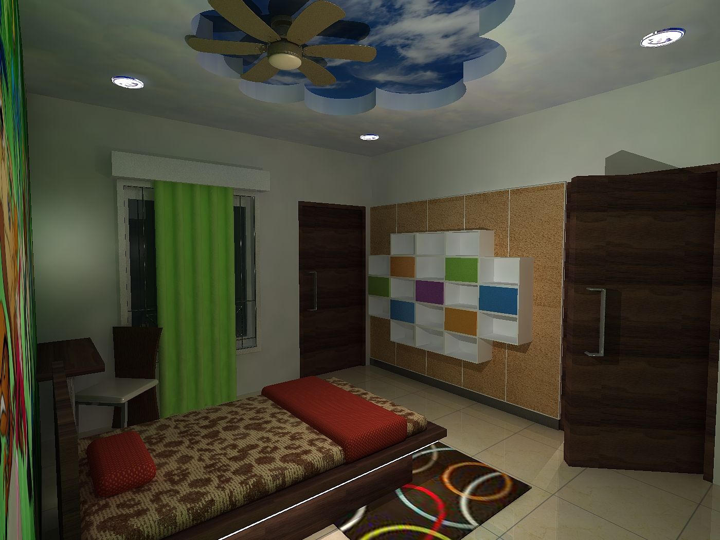 Deb Villa, Gurooji Designs Gurooji Designs Modern style bedroom