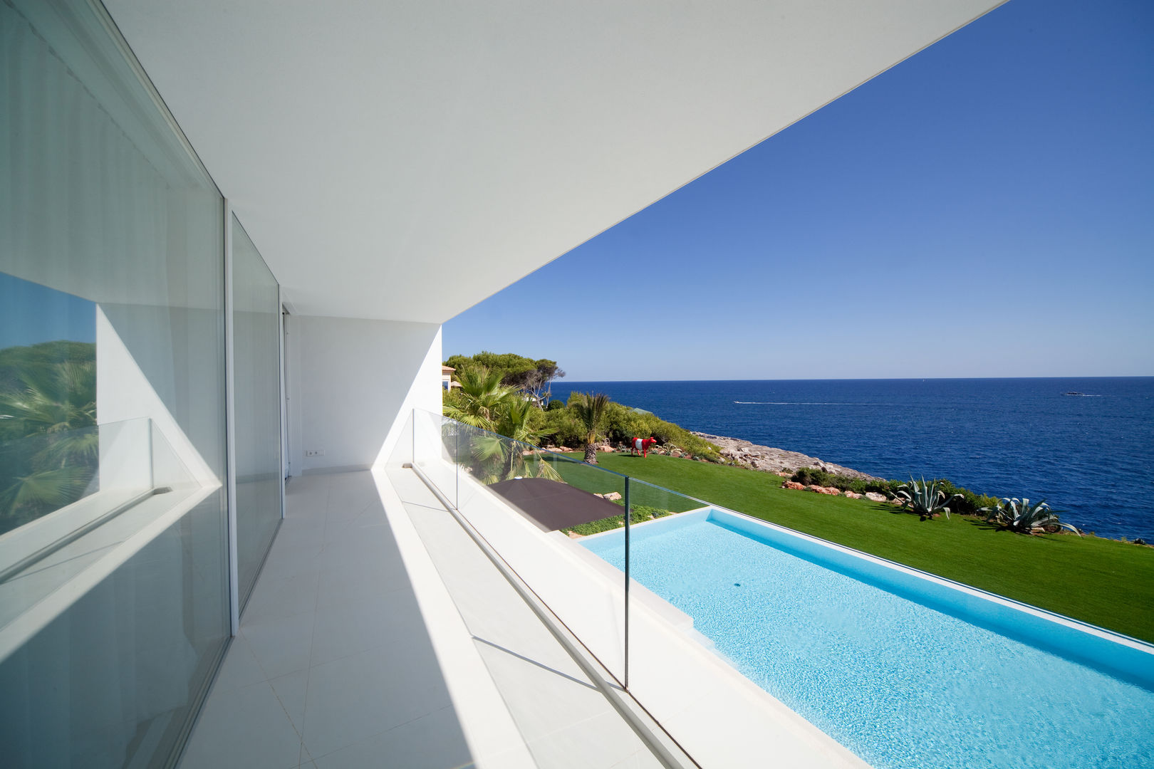 0812, jle architekten jle architekten Mediterrane balkons, veranda's en terrassen