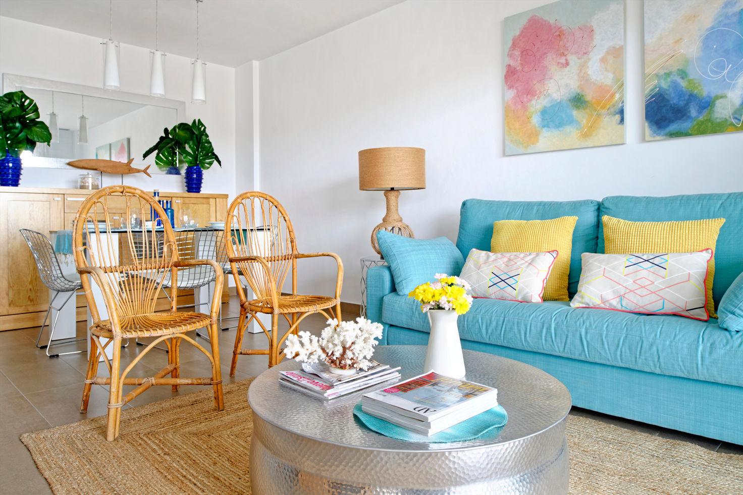 Estos colores traen el verano a la decoración de interiores - Foto 1