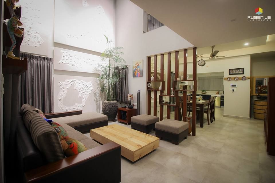 LIVING AREA homify 客廳 MDF
