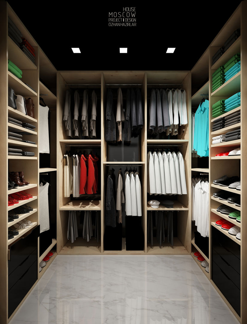 homify Minimalist style dressing rooms