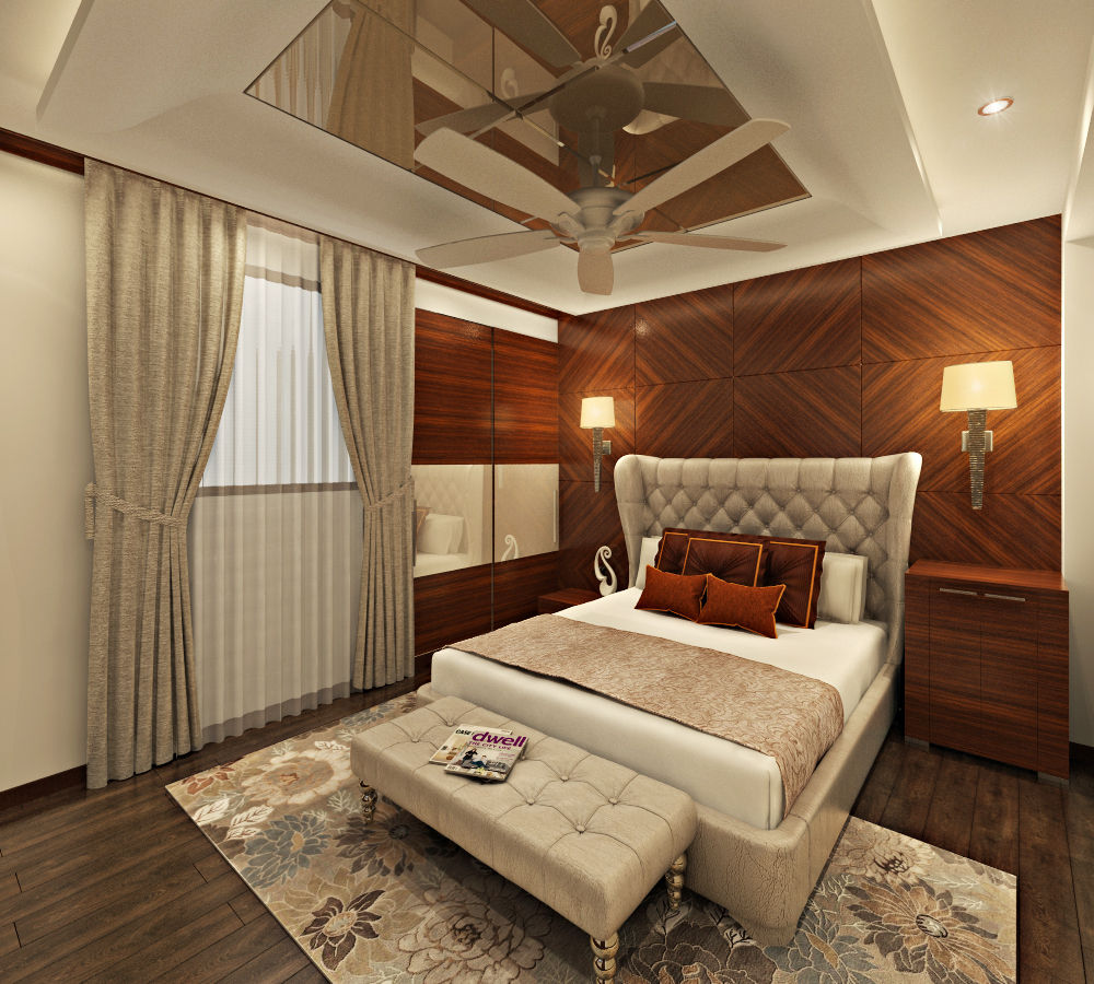 Master Bedroom homify Asian style bedroom