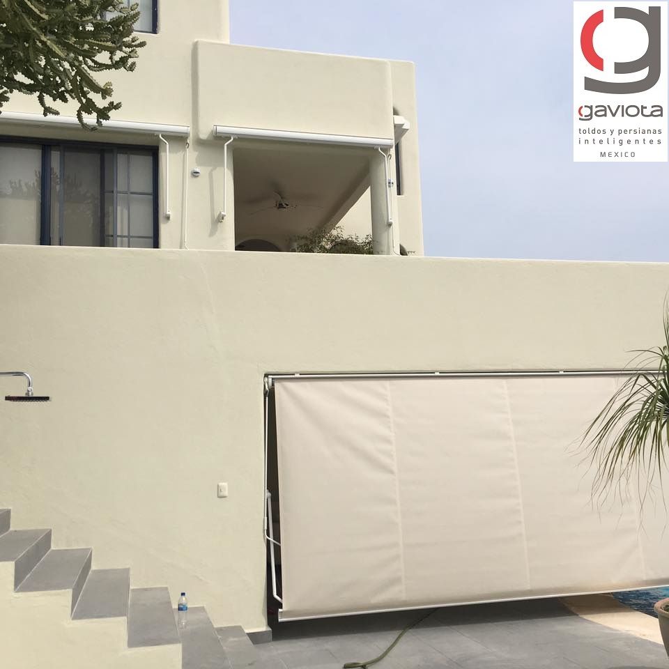 ​Productos GAVIOTA para protección solar de tu casa homify Albercas mediterráneas Toldos Retractiles,Arwings,Producto Gaviota,Proteccion solar,Espacios Exteriores,Albercas