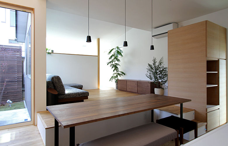 宮永市町の家, 福田康紀建築計画 福田康紀建築計画 Scandinavian style dining room