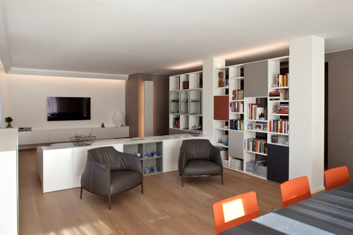 Residenza Privata a Trento, iarchitects iarchitects Modern Living Room