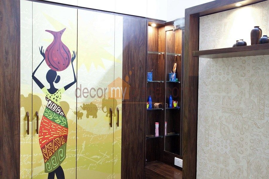 KOLTE PATIL 24 K PUNE , decorMyPlace decorMyPlace Modern Yatak Odası