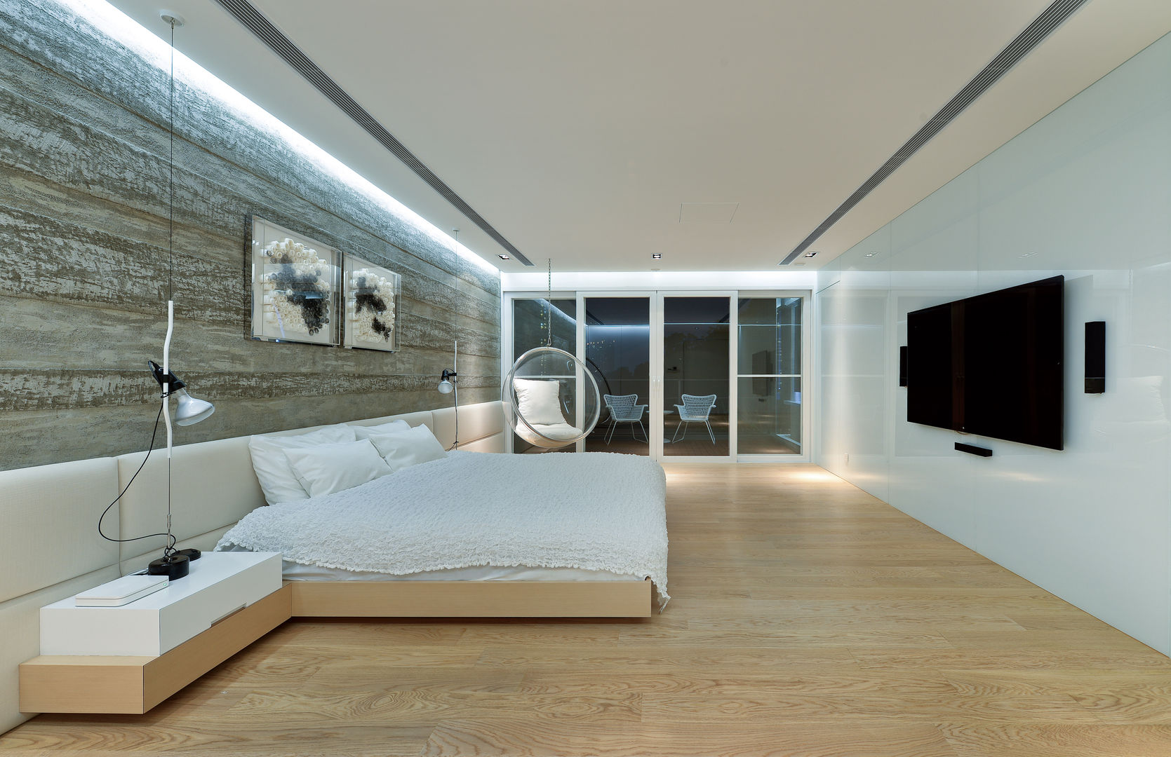 House in Shatin , Millimeter Interior Design Limited Millimeter Interior Design Limited 모던스타일 침실