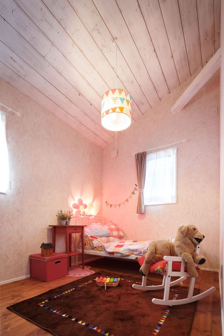 house-06, dwarf dwarf Dormitorios infantiles de estilo ecléctico