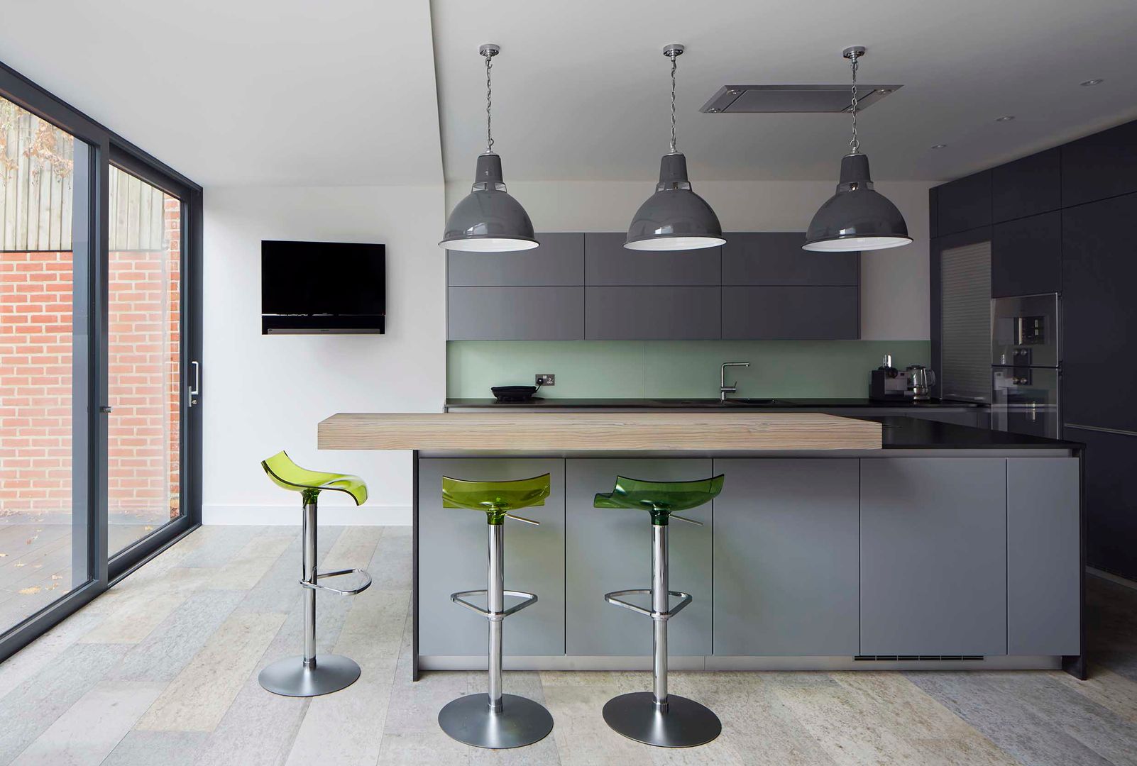 Church Crescent Kitchen Andrew Mulroy Architects Modern style kitchen