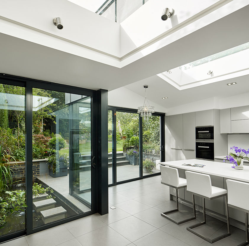 Wood Lane Kitchen Andrew Mulroy Architects Cocinas de estilo moderno