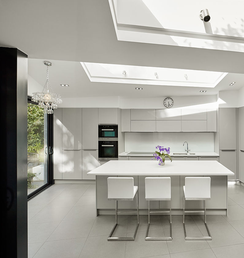 Wood Lane Kitchen Andrew Mulroy Architects Cocinas de estilo moderno