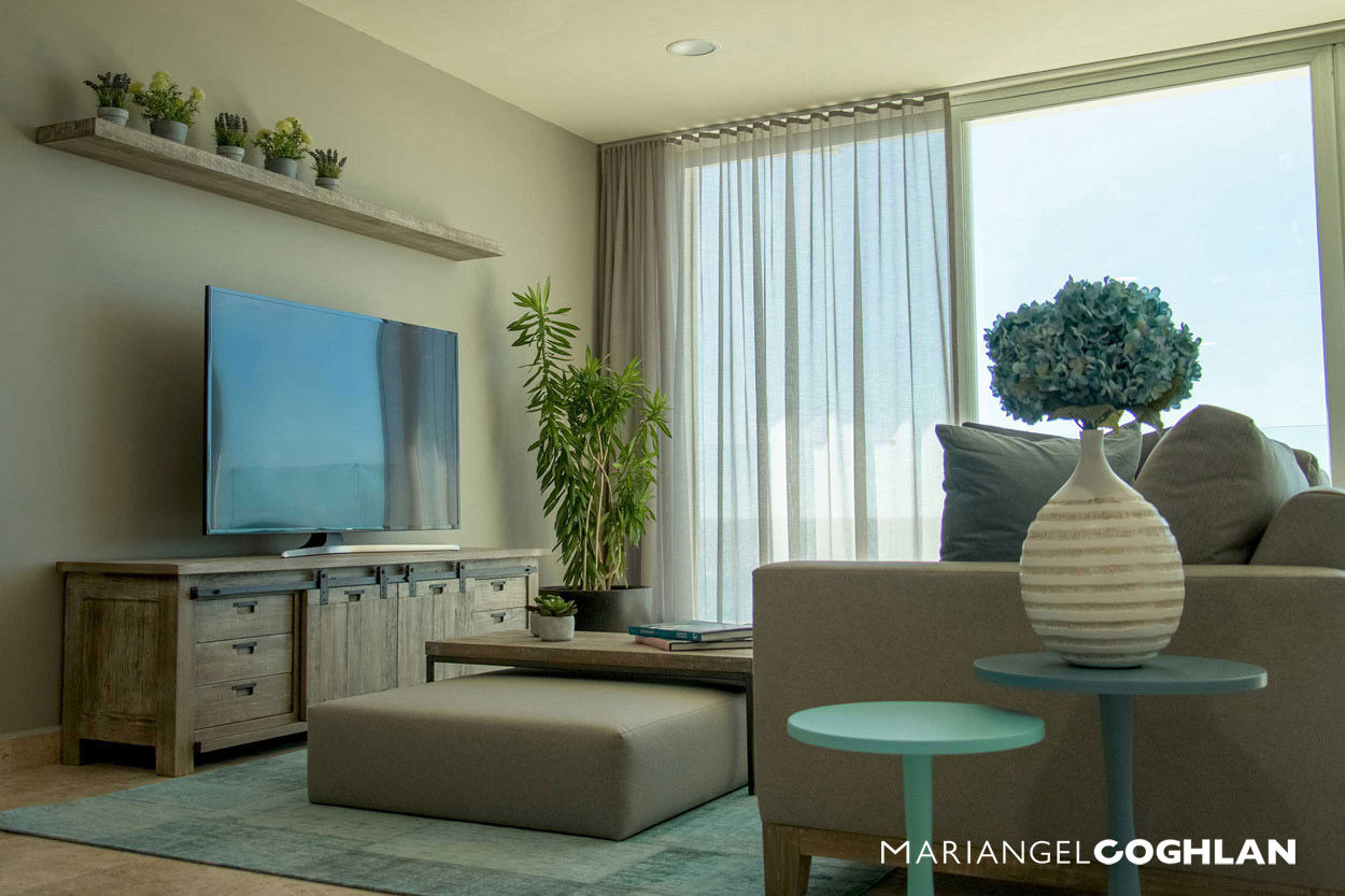 Proyecto Palmas, MARIANGEL COGHLAN MARIANGEL COGHLAN Modern living room