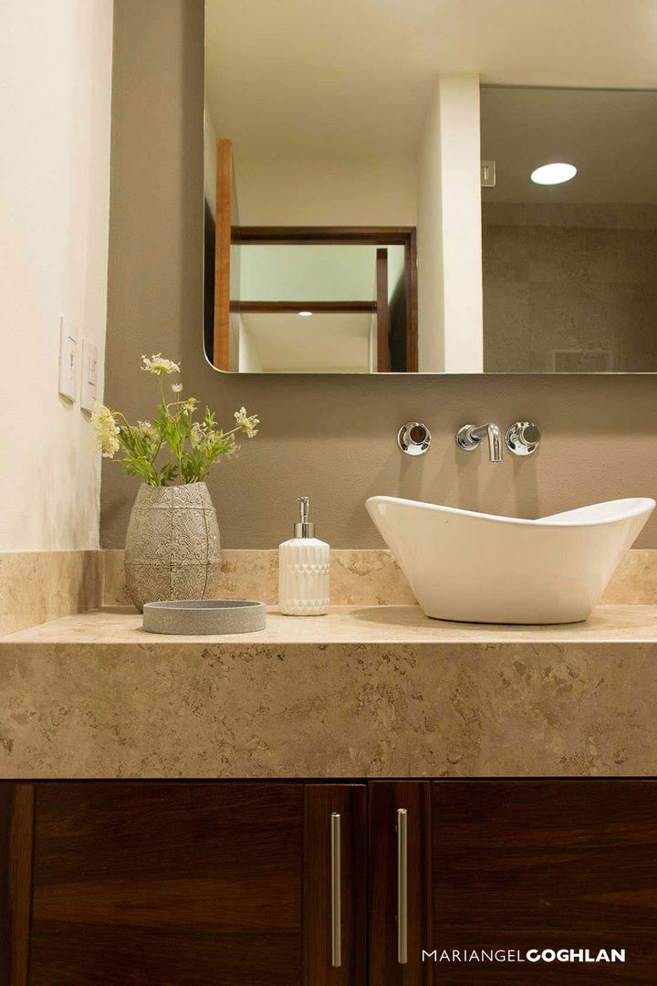 Proyecto Palmas, MARIANGEL COGHLAN MARIANGEL COGHLAN Modern bathroom