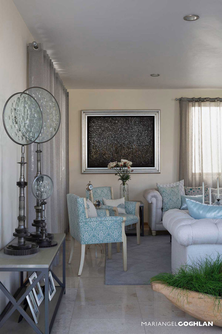 Proyecto Almendros, MARIANGEL COGHLAN MARIANGEL COGHLAN Modern living room
