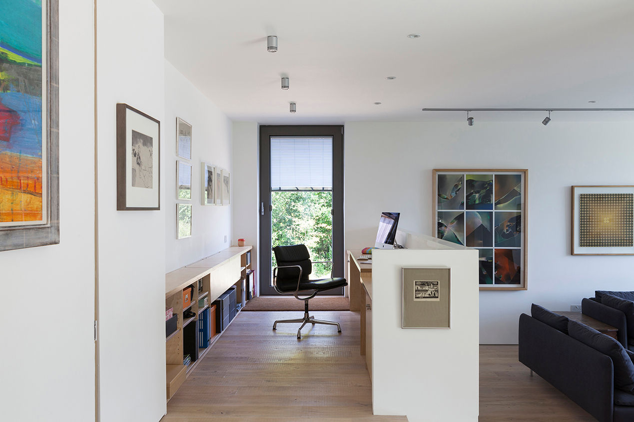 Springfield Farm Living Space Designscape Architects Ltd Modern Study Room and Home Office
