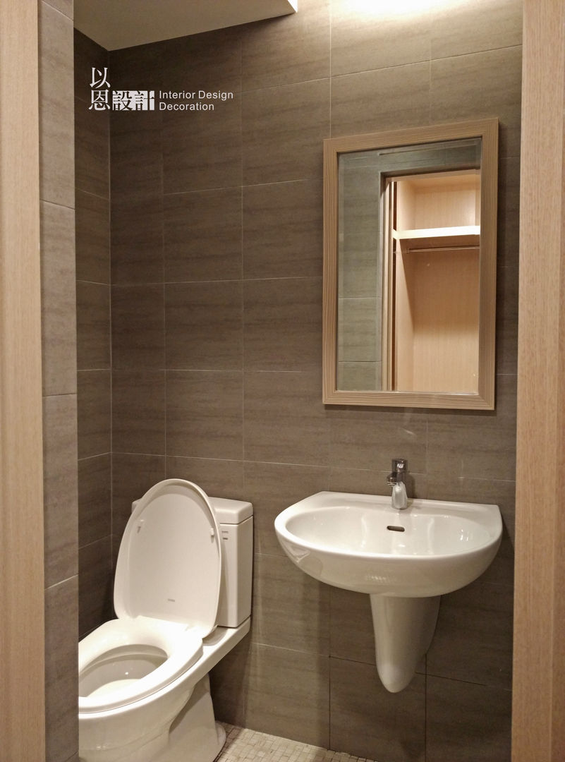 主臥洗手間 以恩室內裝修設計工程有限公司 Modern bathroom