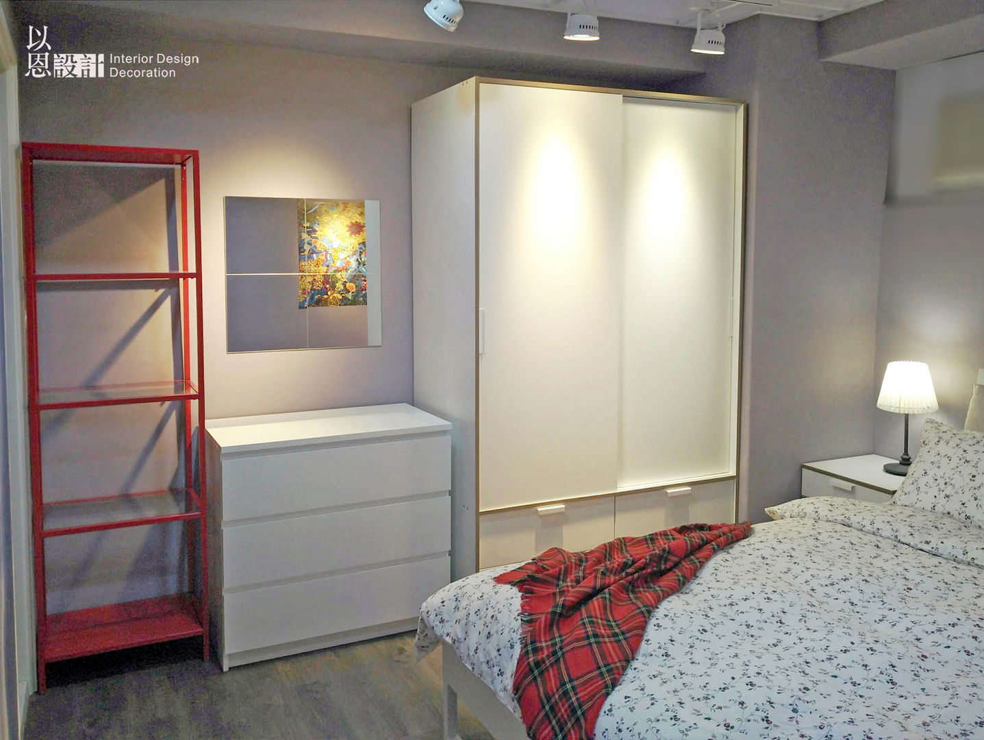 主臥 以恩室內裝修設計工程有限公司 Scandinavian style bedroom