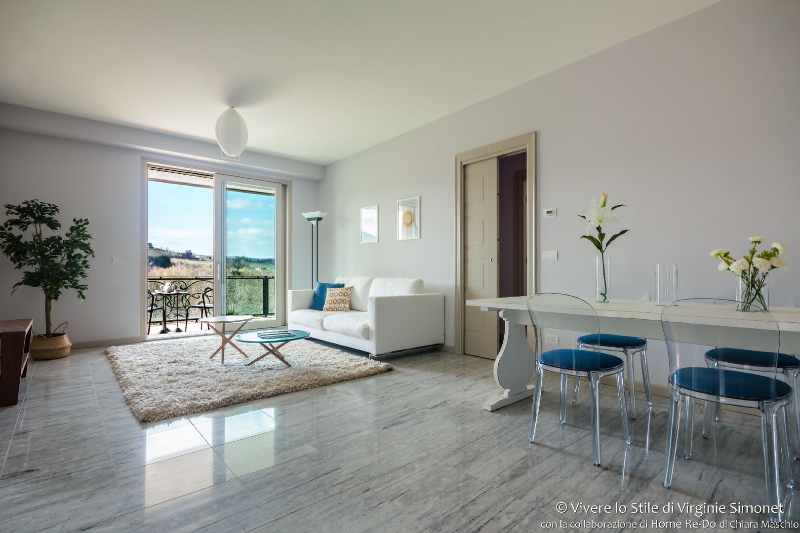 Home Staging su appartamento pilota di Palazzina in fase di realizzo, Vivere lo Stile Vivere lo Stile Salones modernos