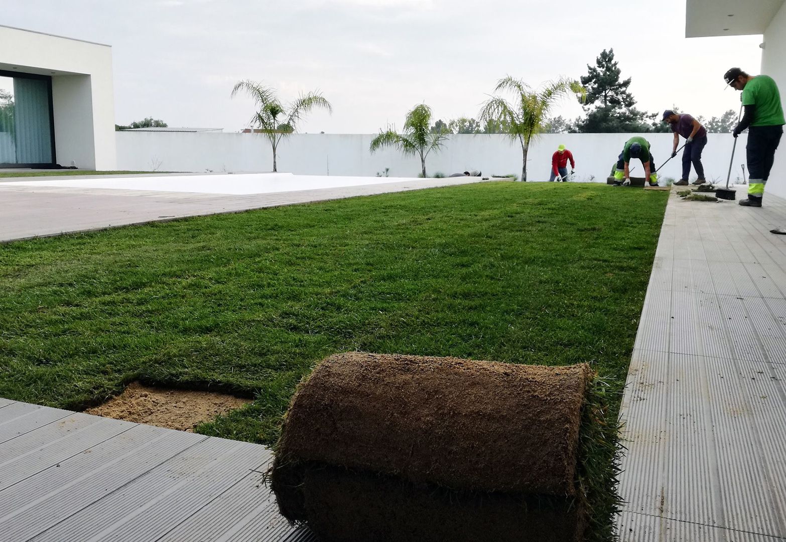 Jardim privado em Marinhais, OpenGreen OpenGreen Сад