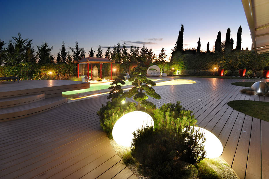 Un Jardín de Inspiración Oriental, Fernando Pozuelo Landscaping Collection Fernando Pozuelo Landscaping Collection Сад в азиатском стиле