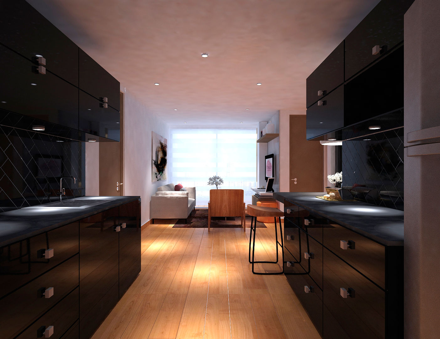 Proyecto Cle, Fiallo Design Studio Fiallo Design Studio Modern style kitchen