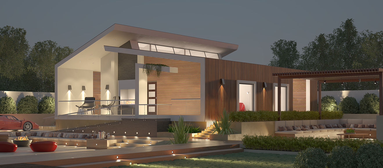 homify Casas modernas Madera Acabado en madera