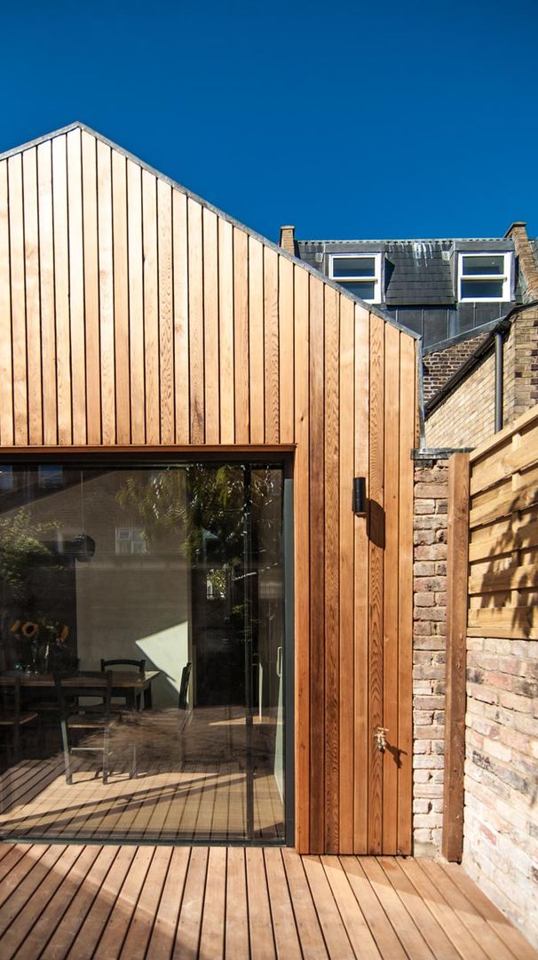 OLDFIELD ROAD, Bradley Van Der Straeten Architects Bradley Van Der Straeten Architects Casas modernas Madera Acabado en madera