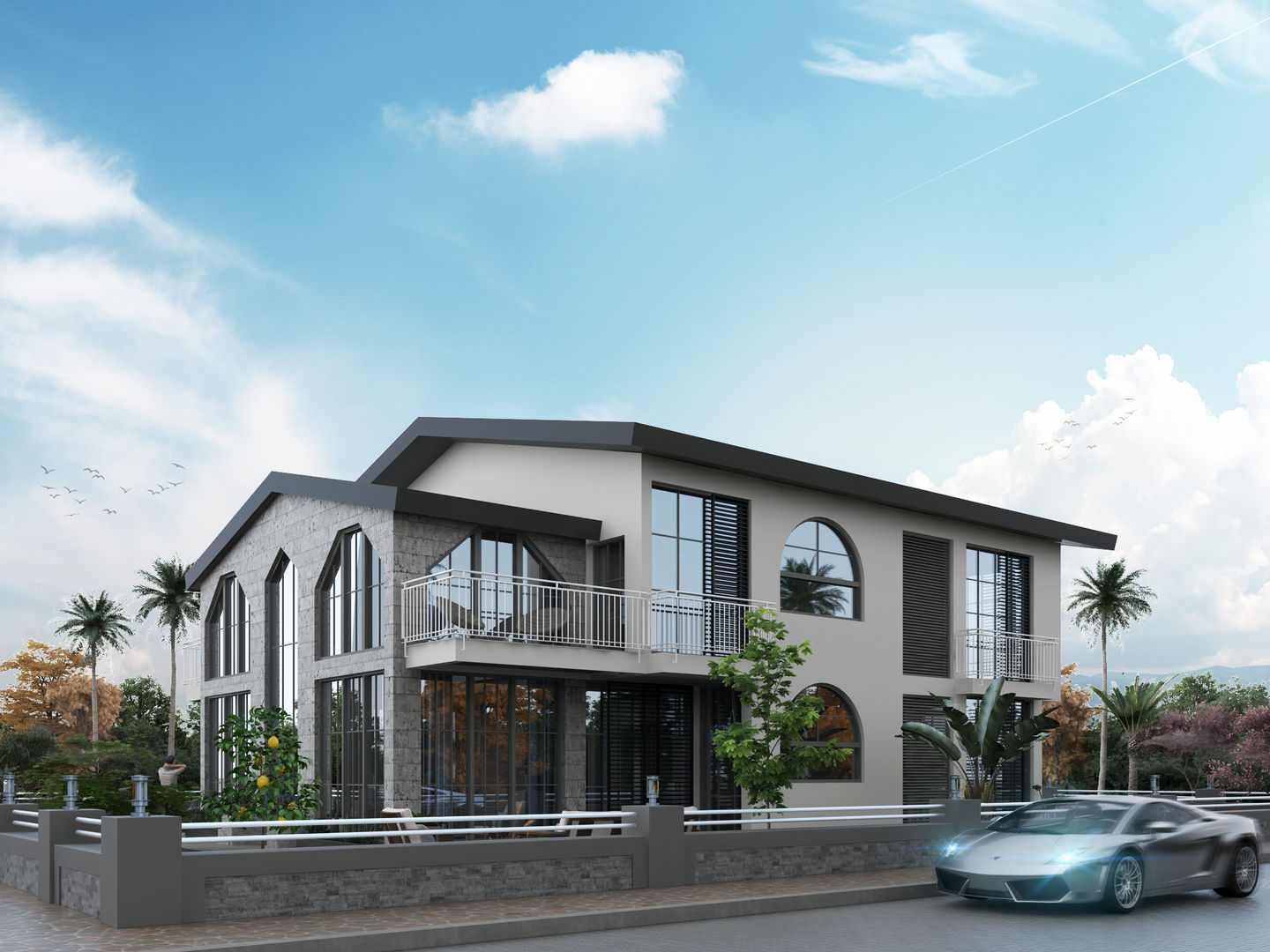 Sahilevleri Villa Projesi, ACS Mimarlık ACS Mimarlık Modern houses