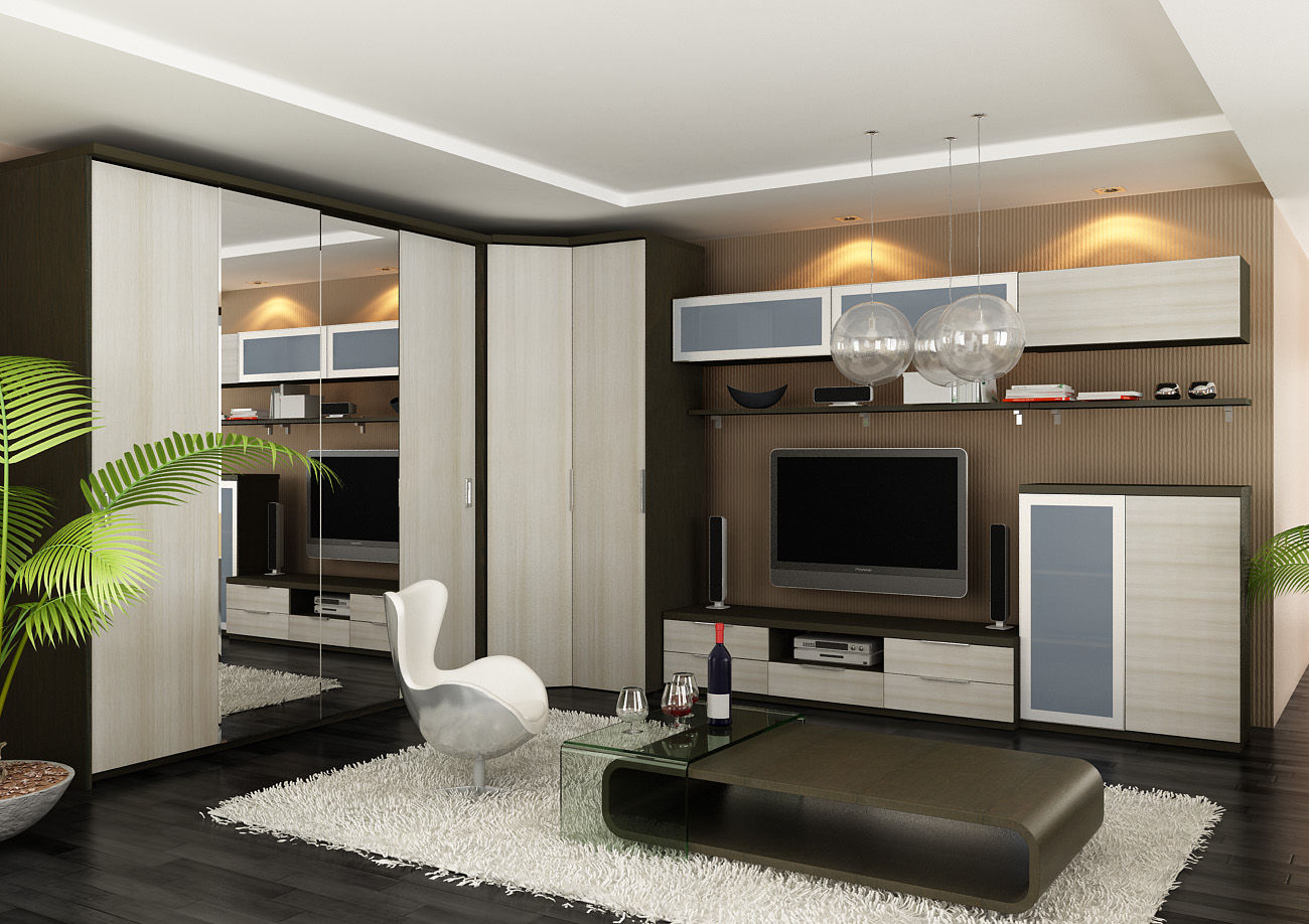Living room Bravo London Ltd Salas modernas living room,fitted wardrobes,bespoke furniture,sliding doors,hinged doors