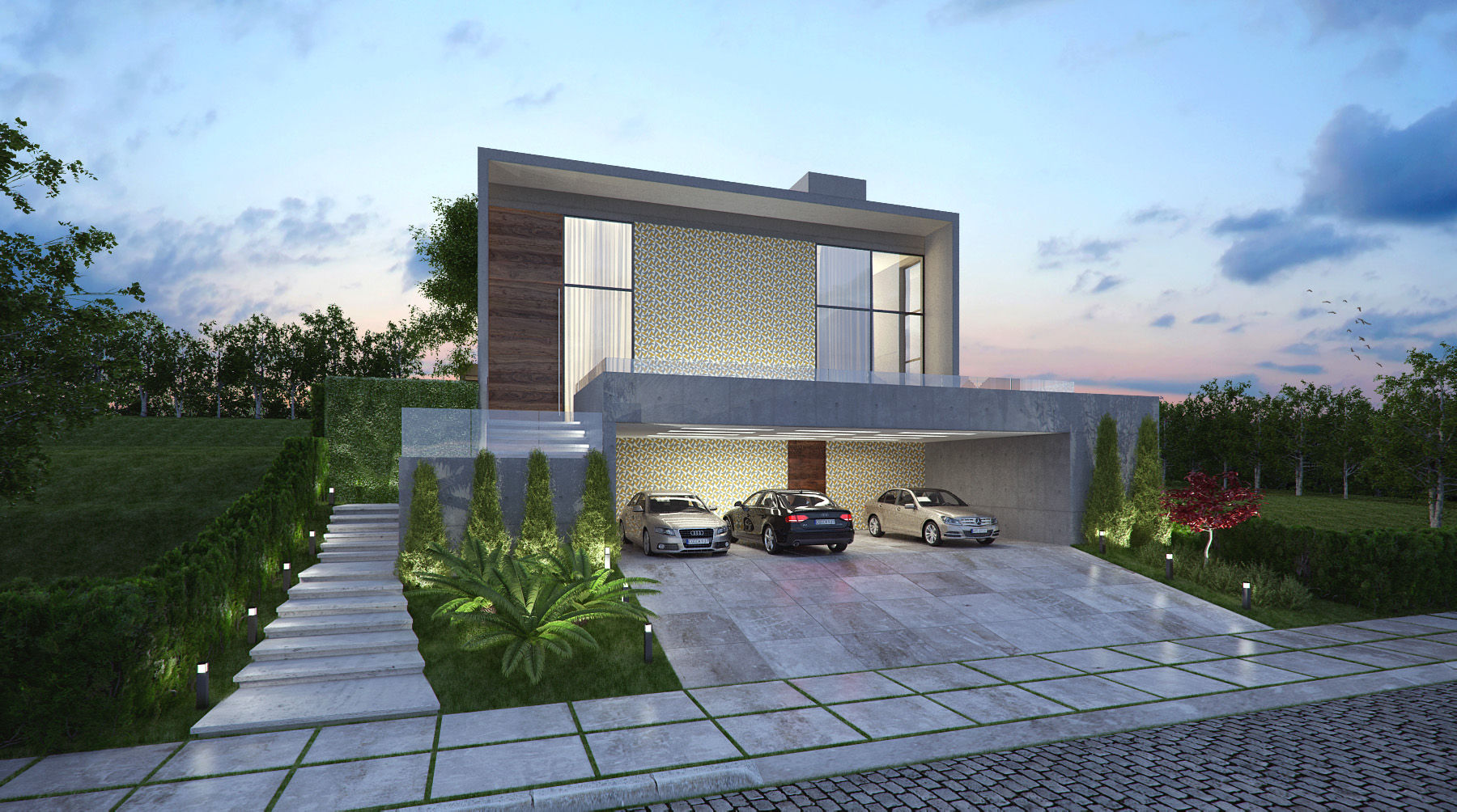 RESIDÊNCIA AF / OURO PRETO / 550M² / 2014, cioli arquitetura e design cioli arquitetura e design منازل