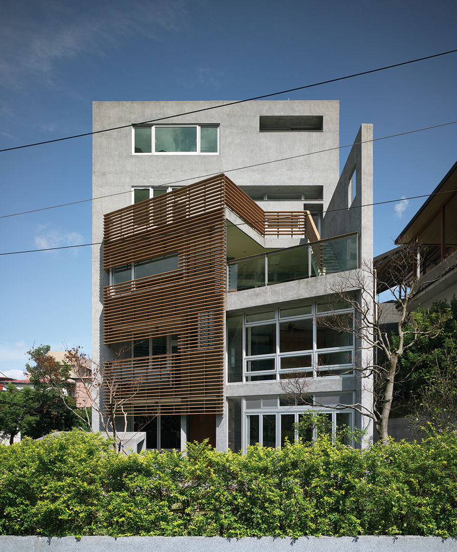 YS114 House, 前置建築 Preposition Architecture 前置建築 Preposition Architecture 모던스타일 주택