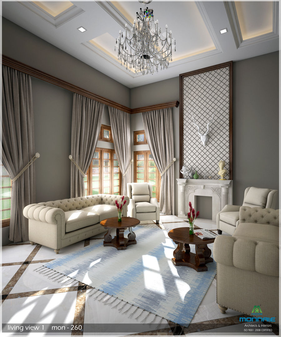 Grand & Striking, Premdas Krishna Premdas Krishna Classic style living room