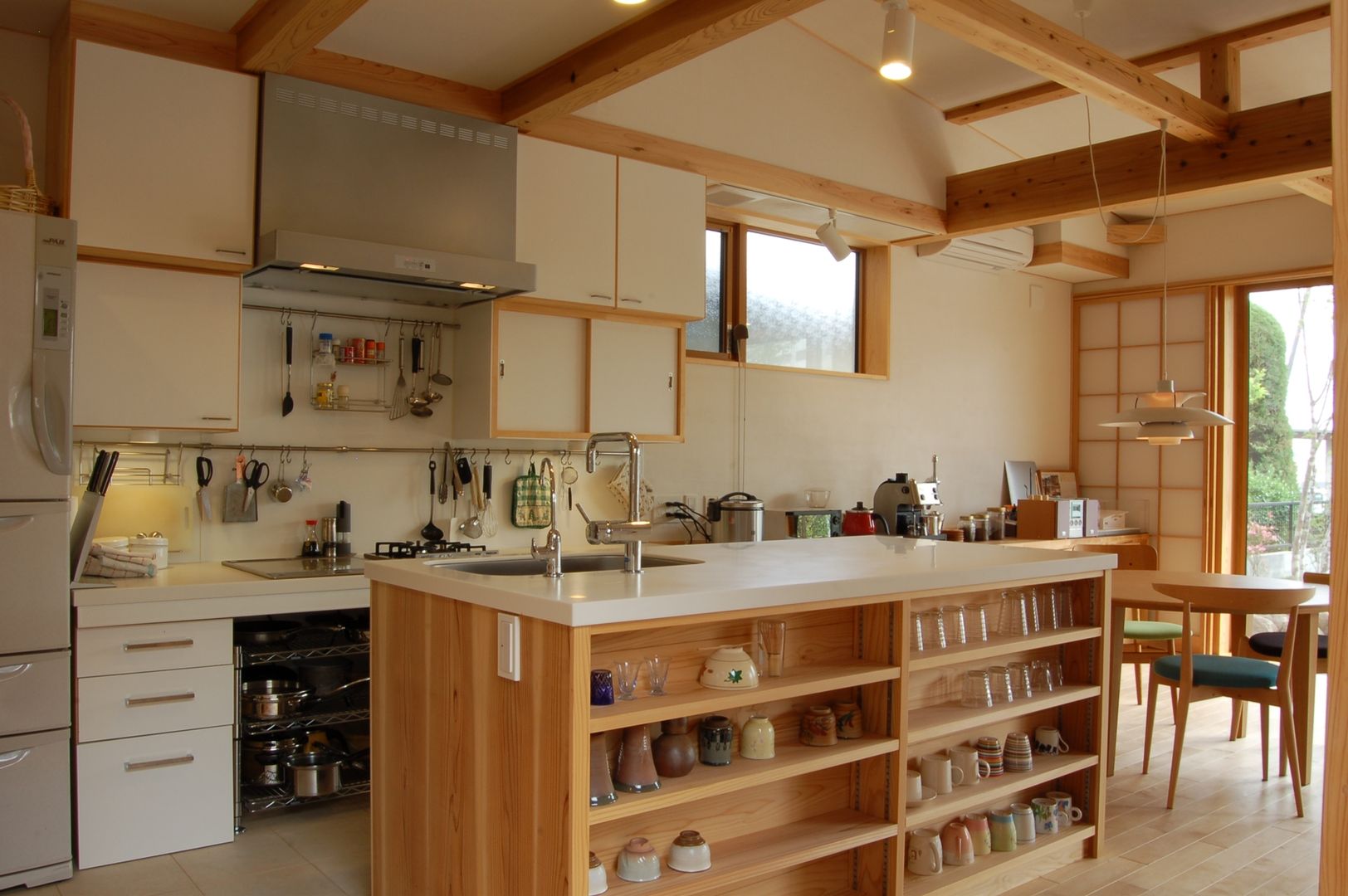 まちの家, 田村建築設計工房 田村建築設計工房 Asian style kitchen