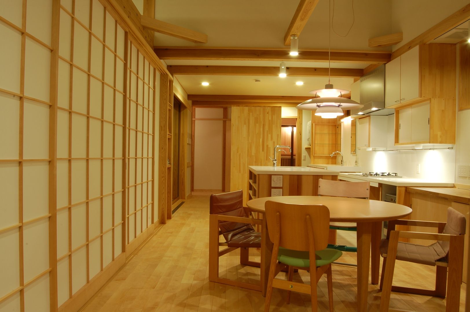 まちの家, 田村建築設計工房 田村建築設計工房 Asian style dining room