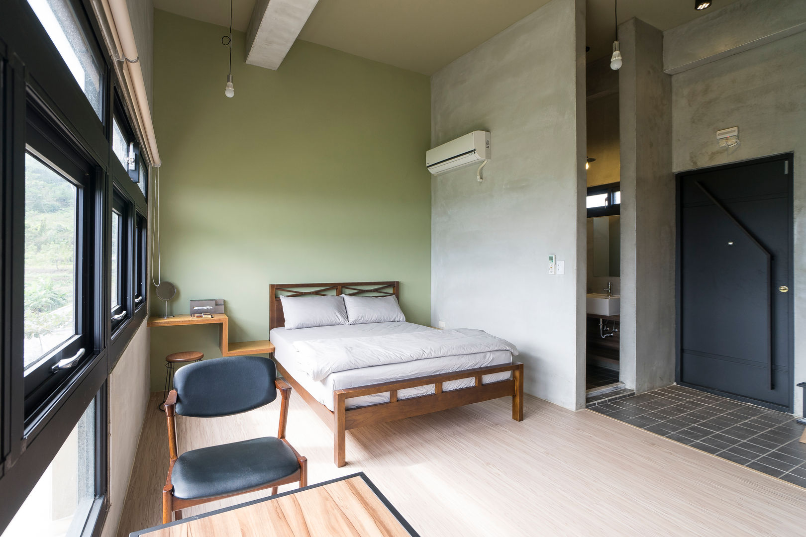 三野高台, 築里館空間設計 築里館空間設計 Modern style bedroom