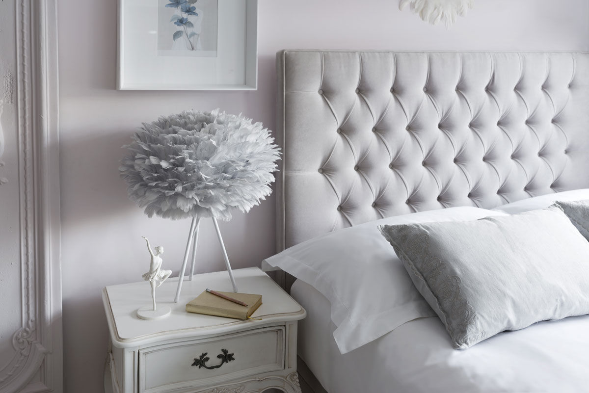 ​Add a Touch of Boldness Sweetpea and Willow® London Ltd Classic style bedroom Flax/Linen Pink Beds & headboards