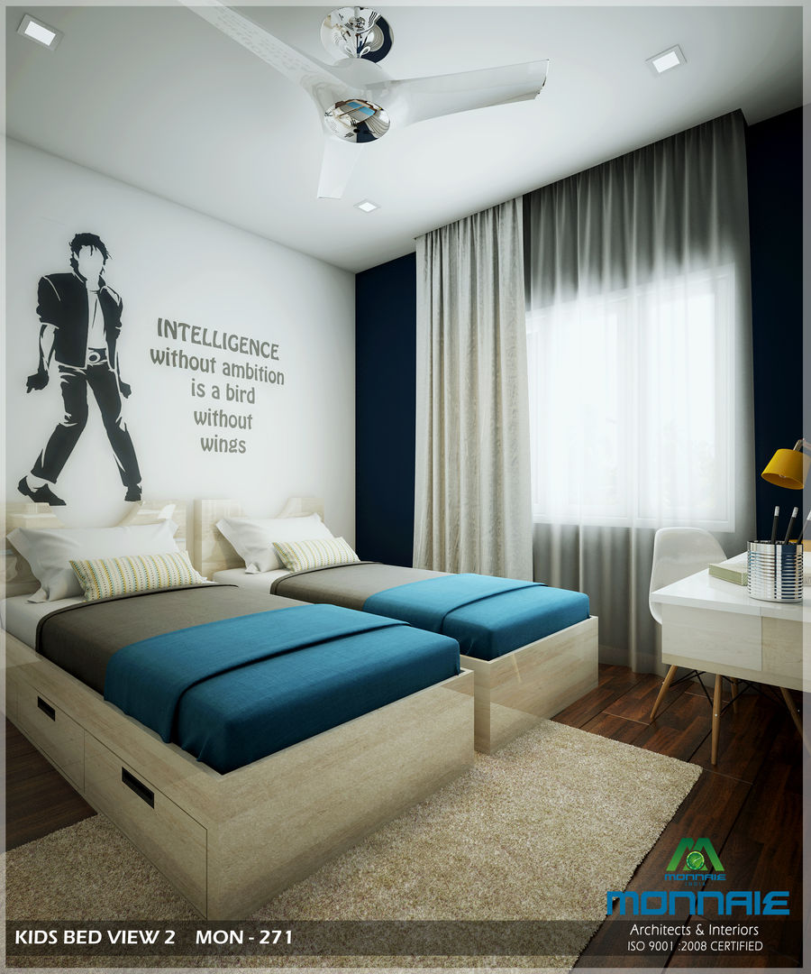 Bright and Energetic Design, Premdas Krishna Premdas Krishna Classic style bedroom