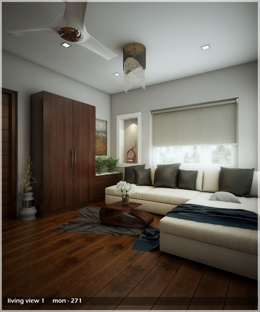 Bright and Energetic Design, Premdas Krishna Premdas Krishna Living room