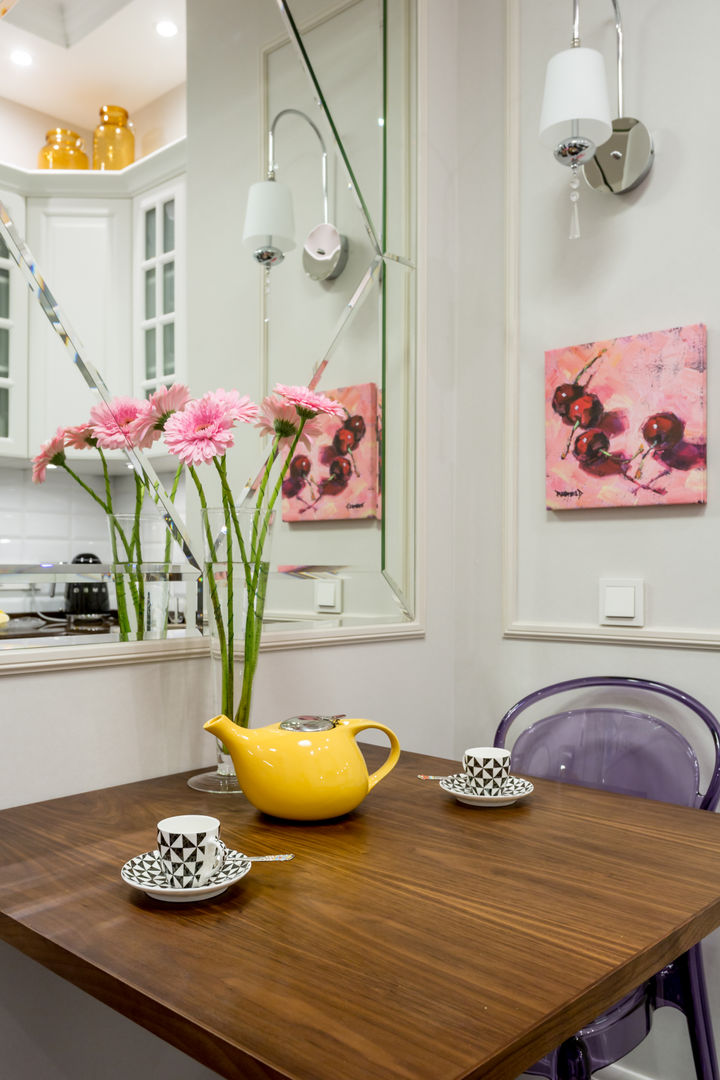Квартира в Москве, N-HOME | Ната Хатисашвили N-HOME | Ната Хатисашвили Eclectic style kitchen