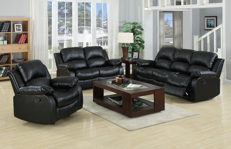 RECLINER SOFA CHINA BUSiiNESS SERVICES Media room Leather Grey Furniture