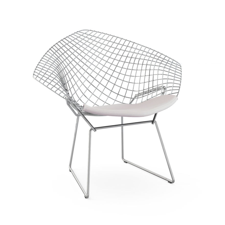 Chaise Diamant - Knoll, Création Contemporaine Création Contemporaine Modern Living Room Metal Sofas & armchairs