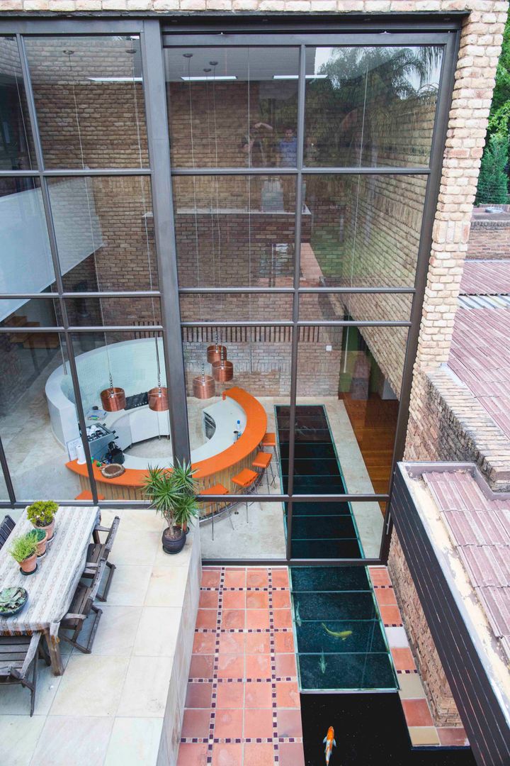 House Hoffman, Swart & Associates Architects Swart & Associates Architects Modern balcony, veranda & terrace