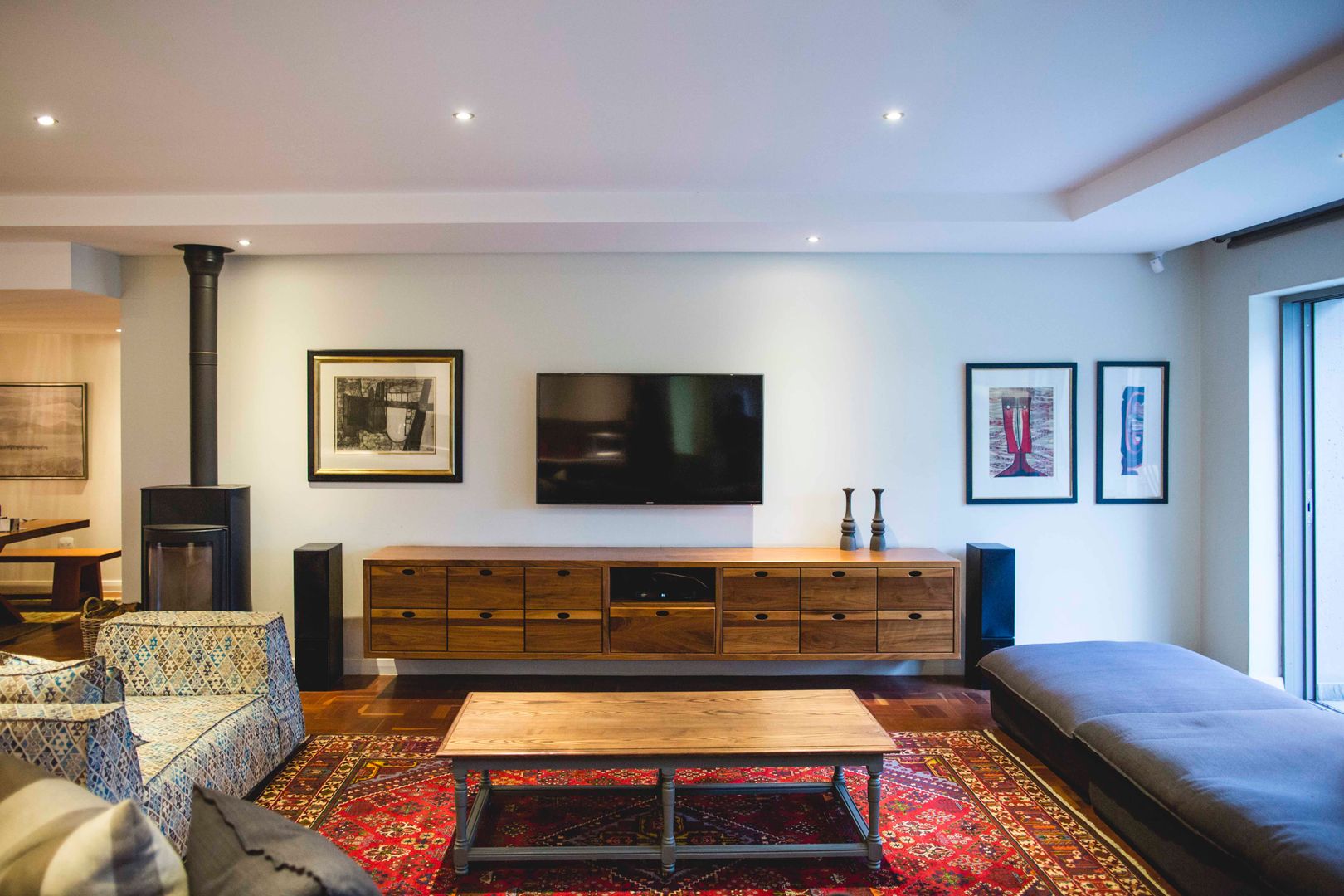 House Pont, Swart & Associates Architects Swart & Associates Architects Modern style media rooms