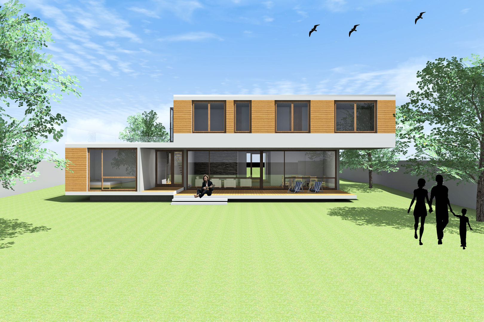 homify Modern houses Concrete