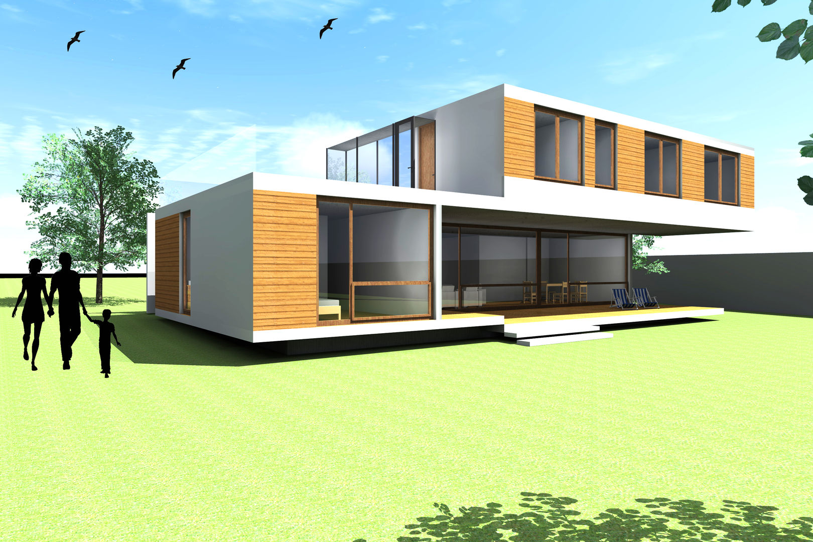 homify Modern houses Concrete