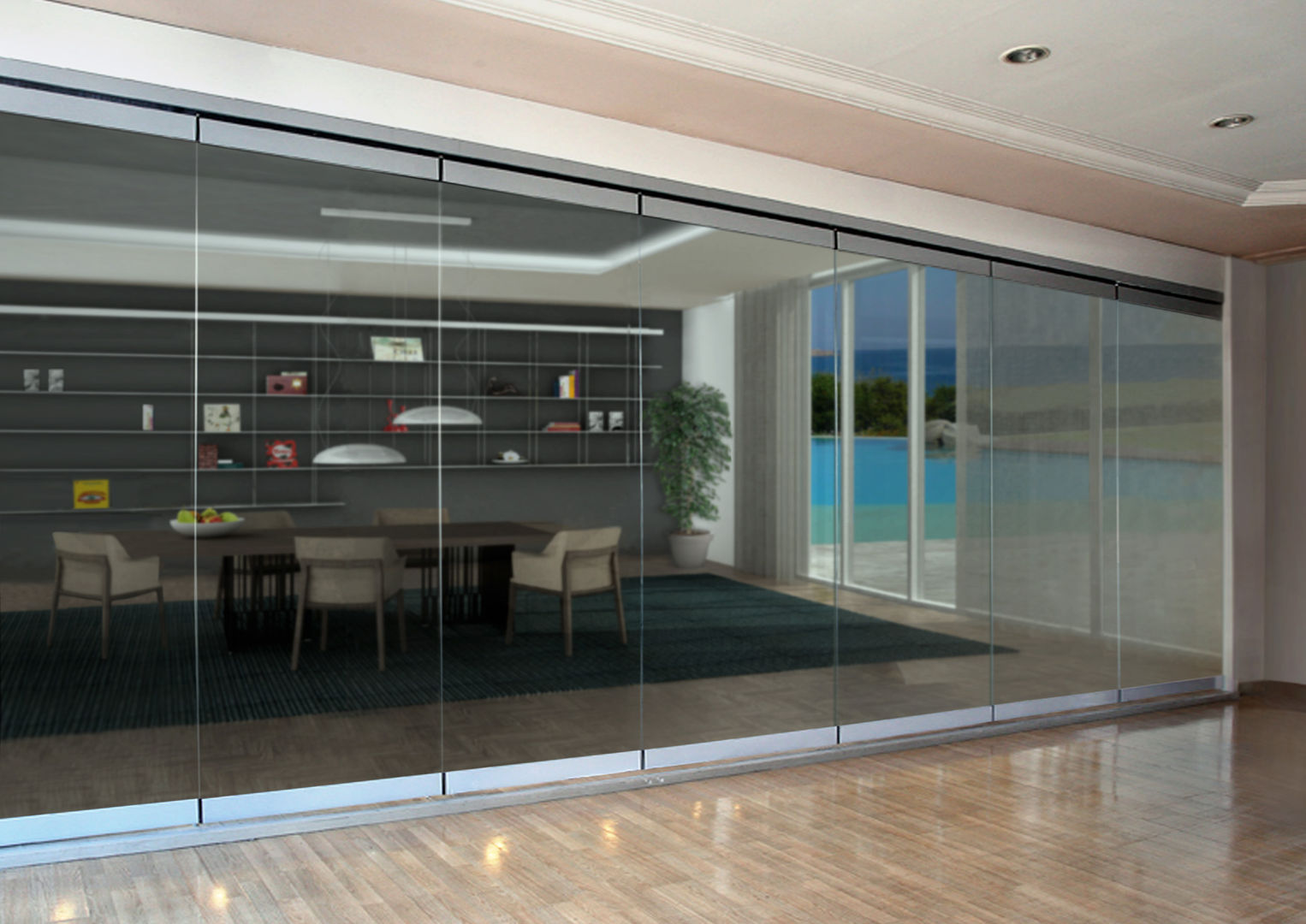 Seeglass Big - C3 Systems, Ayuso Euro Systems Ayuso Euro Systems Modern windows & doors Aluminium/Zinc