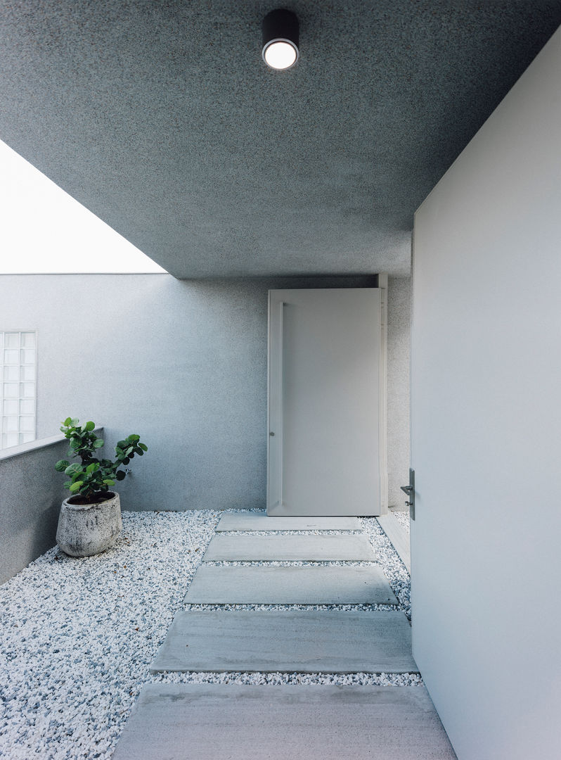 陽明山鄭宅 House C, 何侯設計 Ho + Hou Studio Architects 何侯設計 Ho + Hou Studio Architects Minimalist houses