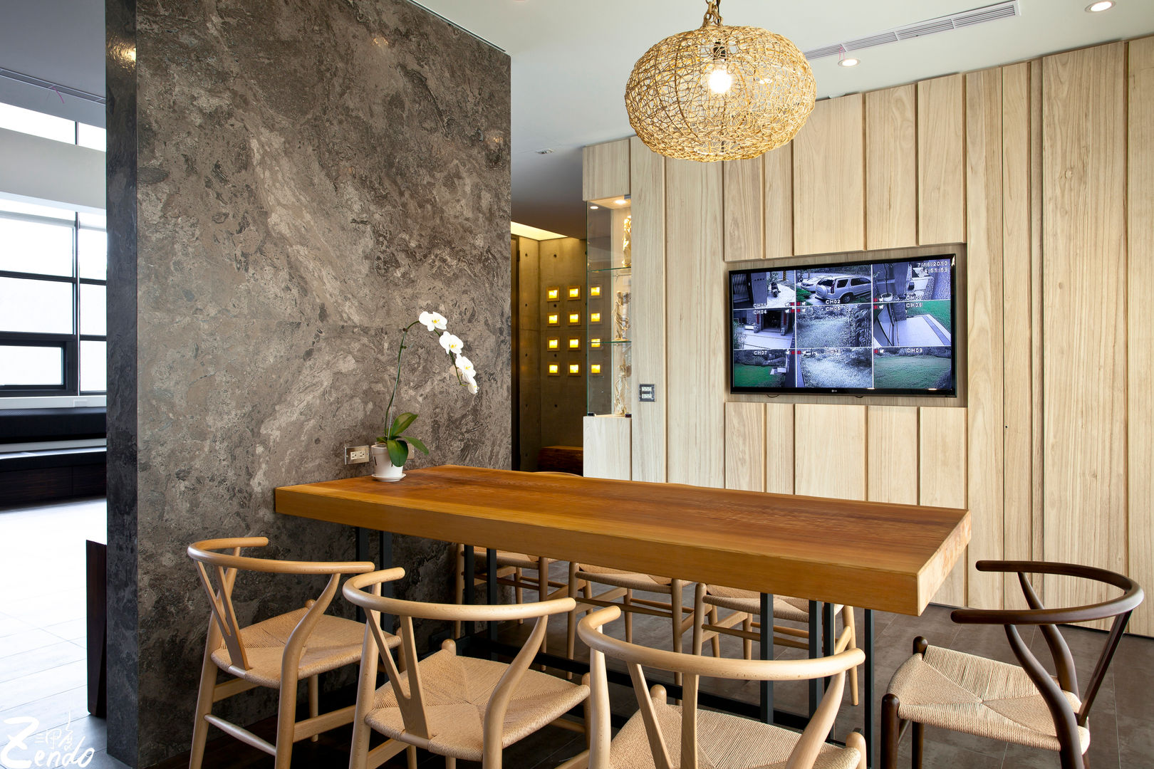 心靈會館, Zendo 深度空間設計 Zendo 深度空間設計 Minimalist dining room