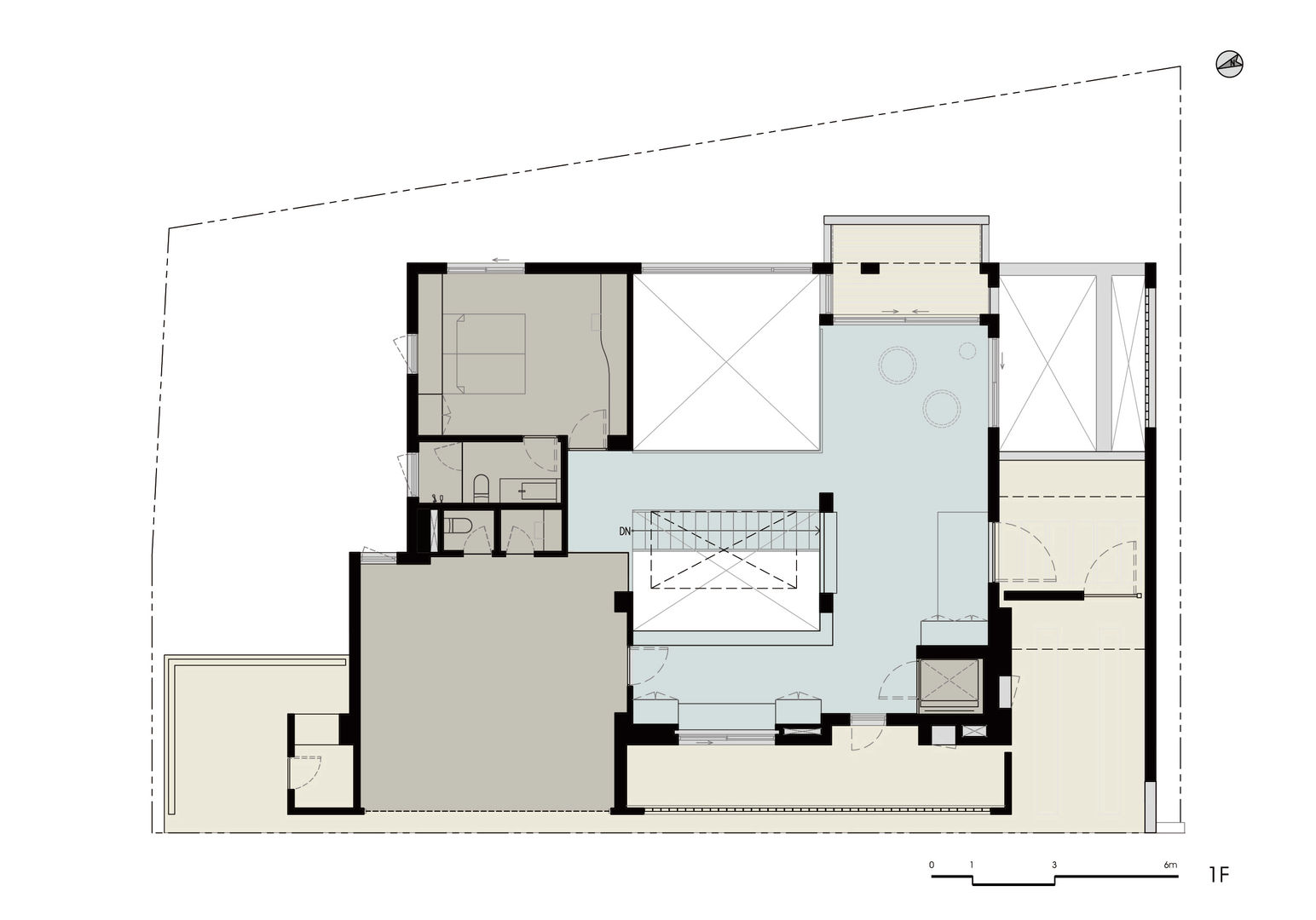 陽明山鄭宅 House C, 何侯設計 Ho + Hou Studio Architects 何侯設計 Ho + Hou Studio Architects 미니멀리스트 주택